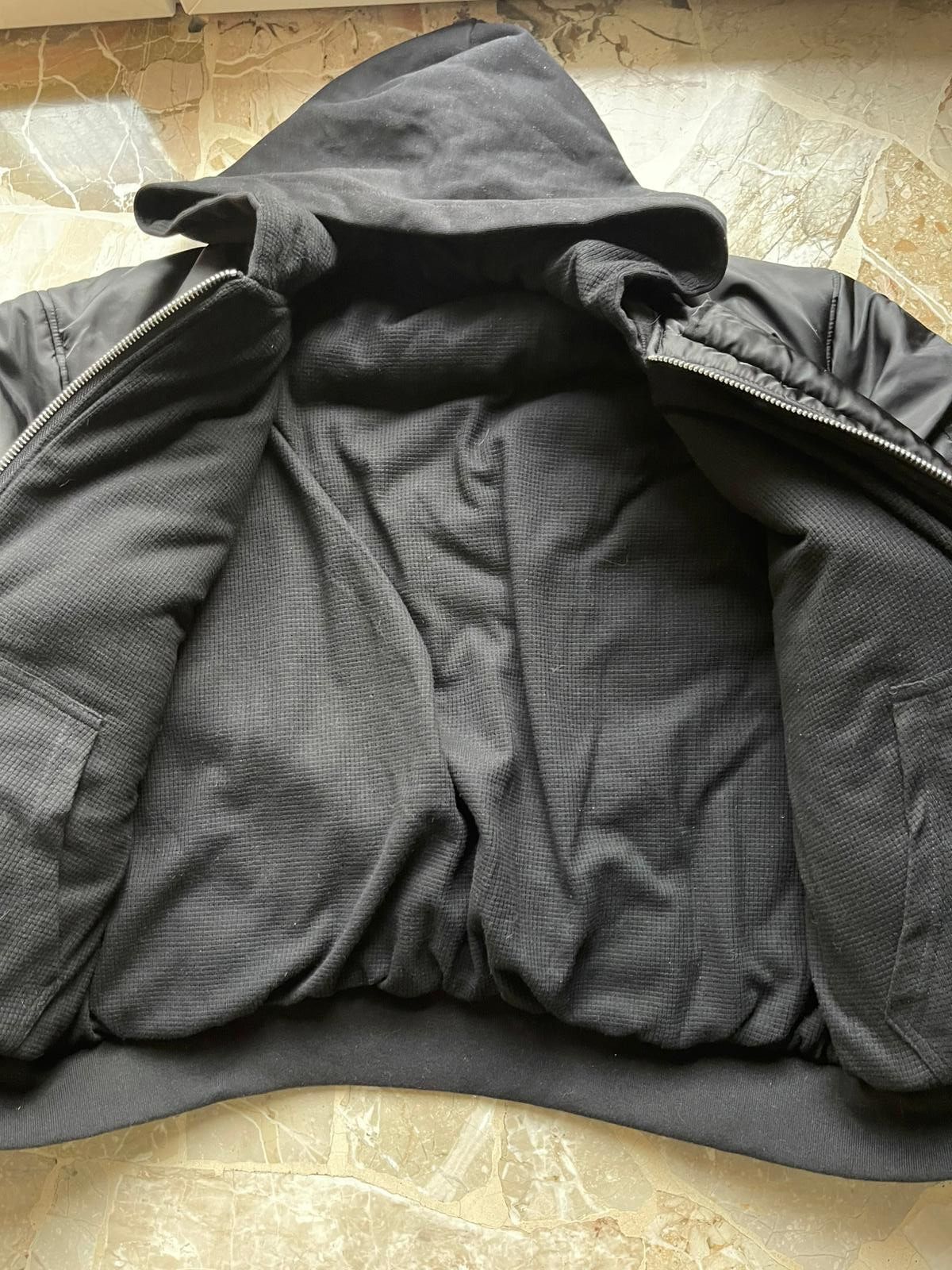 No Faith Studios NO FAITH studios black waffle basic bomber Size US M / EU 48-50 / 2 - 4 Thumbnail