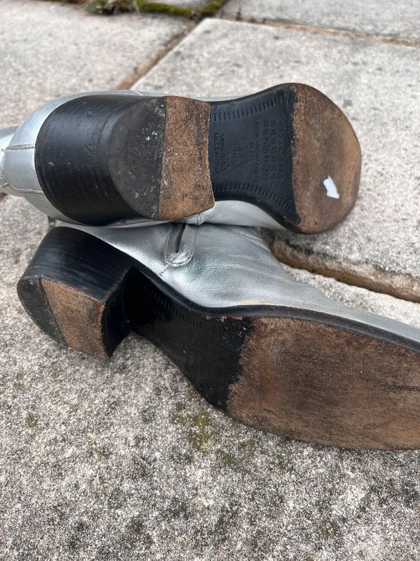 Maison Margiela Maison Martin Margiela Cuban Heels silver Size US 6 / EU 39 - 5 Thumbnail