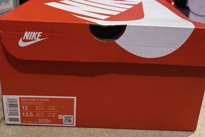 Nike Nike Dunk HI RETRO Size US 12 / EU 45 - 3 Thumbnail
