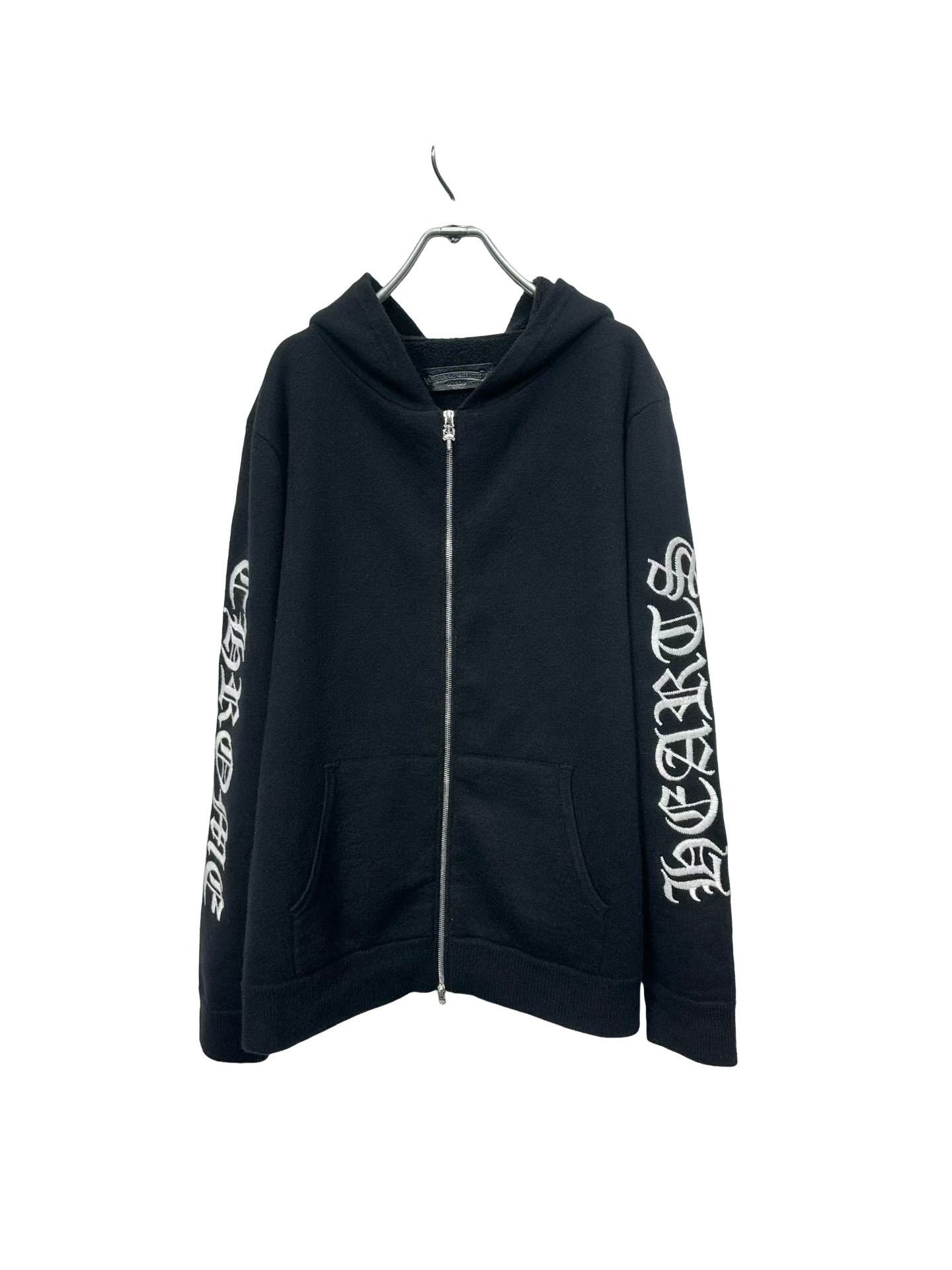 Chrome Hearts Chrome Hearts Scroll Cashmere Zip Hoodie L Size US L / EU 52-54 / 3 - 1 Thumbnail