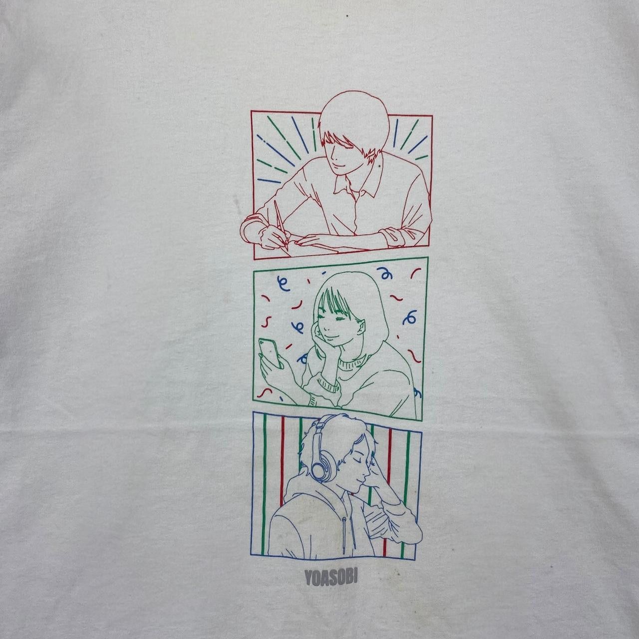 Uniqlo UNIQLO x YOASOBI JAPAN Duo Ayase Ikura Thrashed Tee Shirt Size US M / EU 48-50 / 2 - 3 Thumbnail