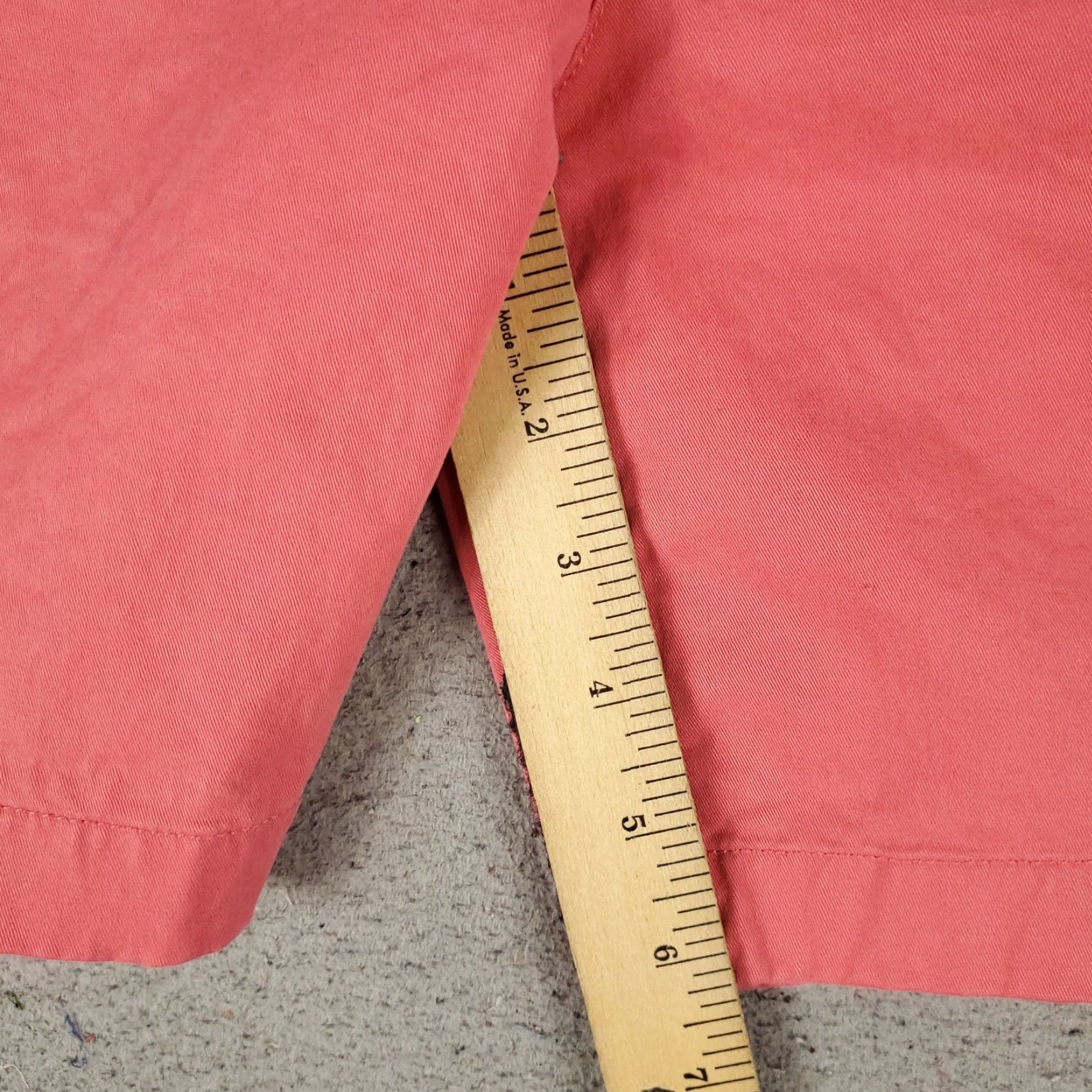 Vineyard Vines Vineyard Vines Shorts Mens 35 Pink Chino Flat Front Slash Pocket Casual Wear Size US 35 - 6 Thumbnail