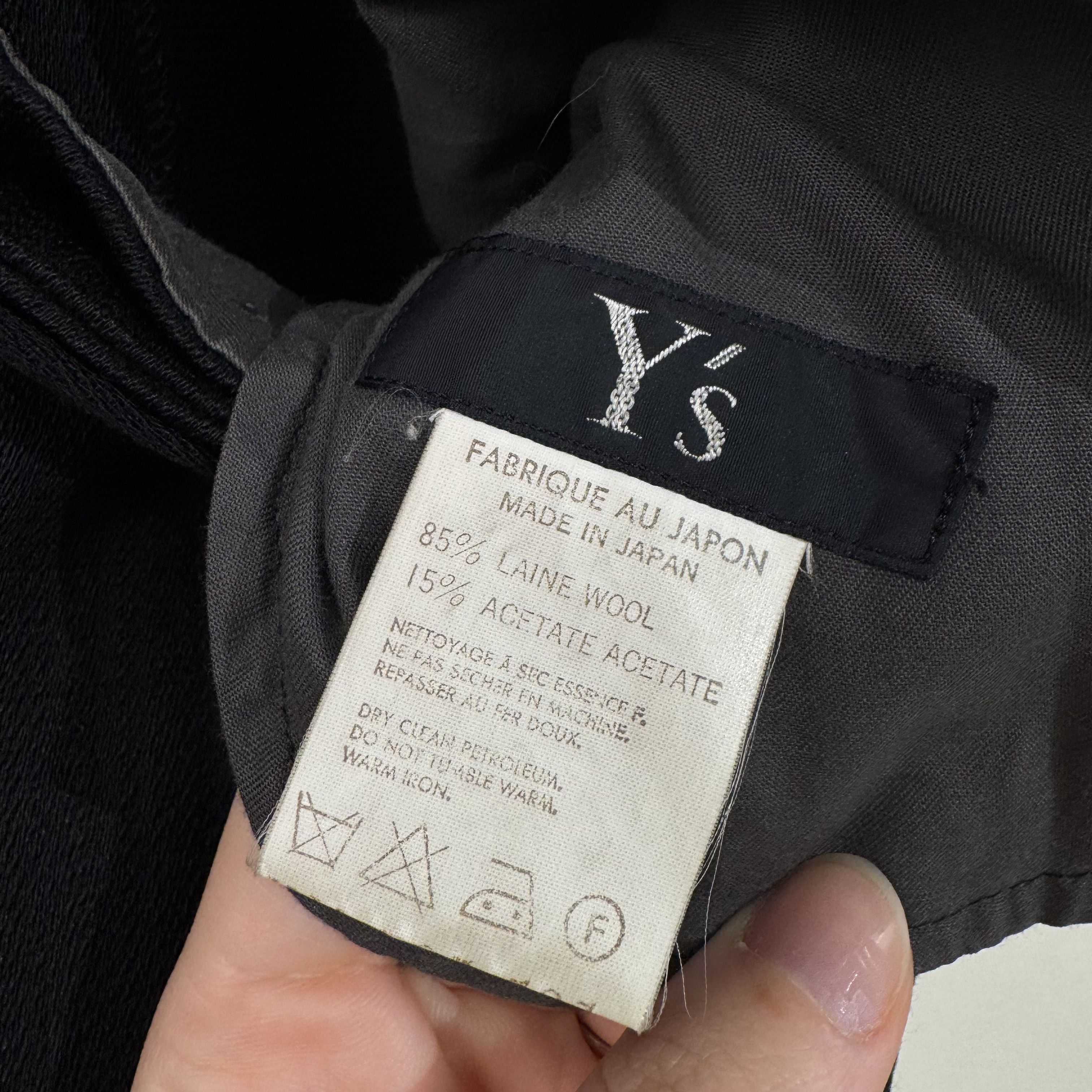 Y's Y's Textured Flare Skirt Size 30" / US 8 / IT 44 - 8 Thumbnail