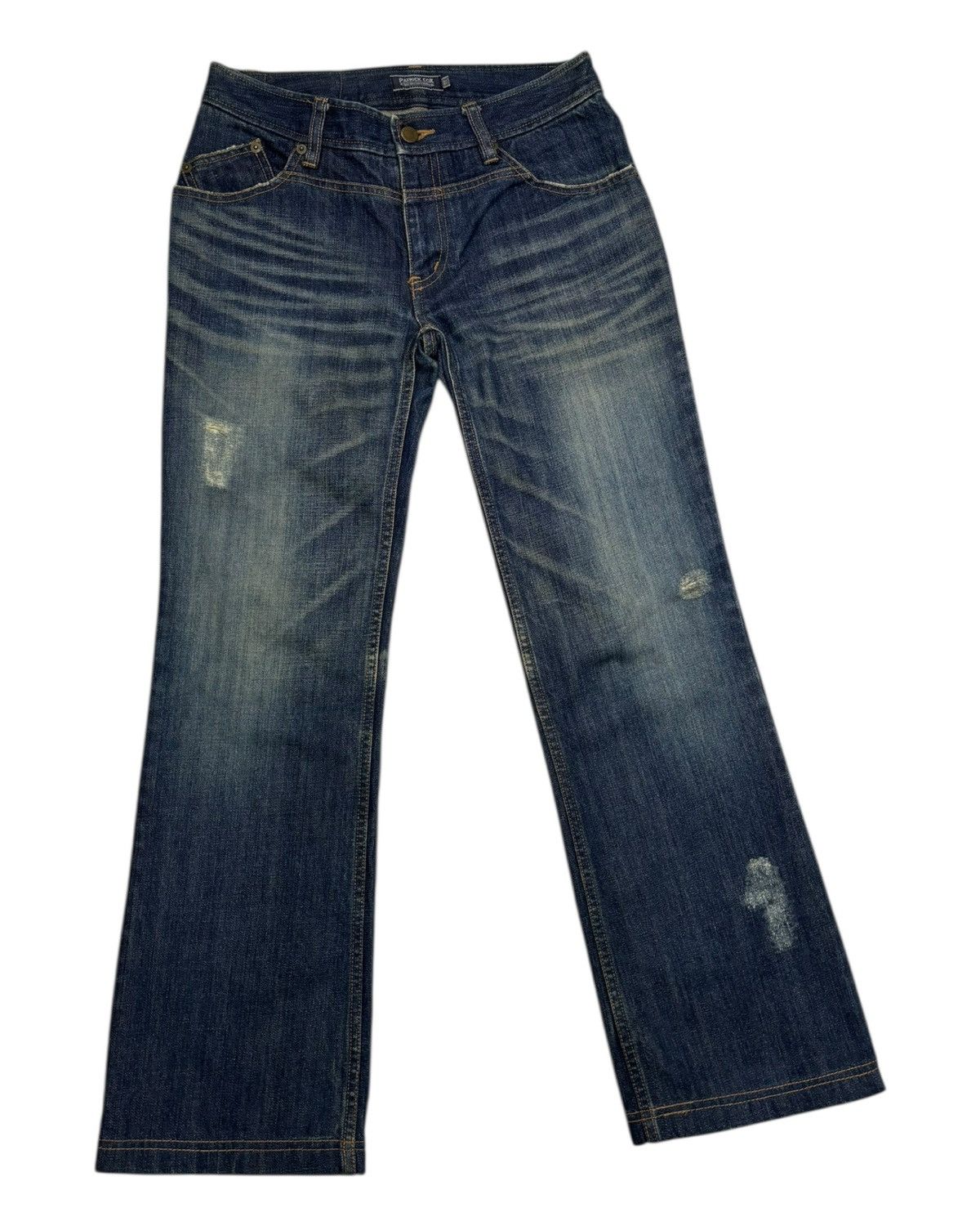 Japanese Brand × Patrick Cox Flare Jeans PATRICK COX WANNABE Flared Denim Jeans Size 28" / US 6 / IT 42 - 3 Thumbnail