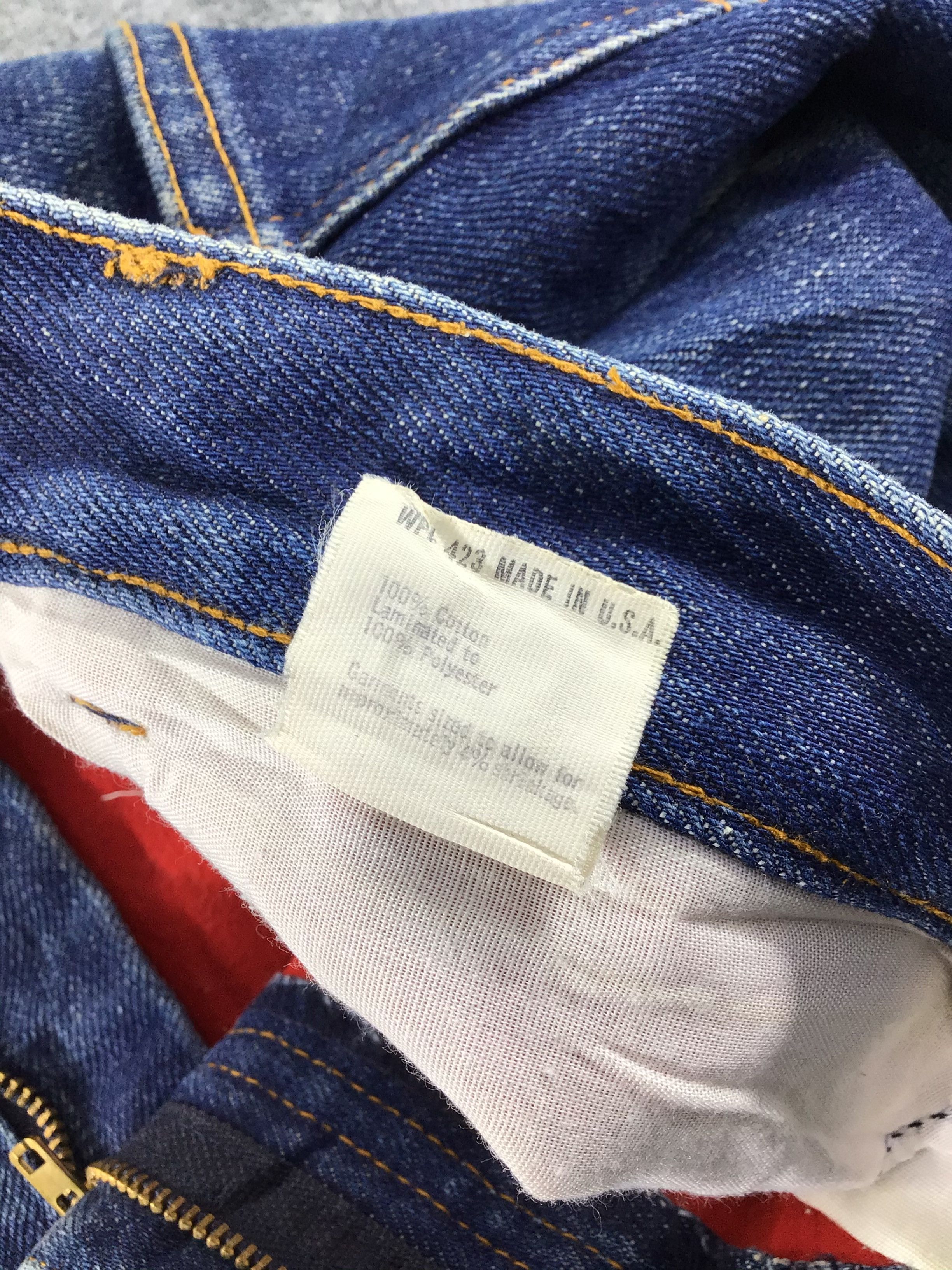 Levi's Vintage 80s Levis Orange Tab Jeans Blue Medium Wash-J381 Size US 30 / EU 46 - 10 Thumbnail