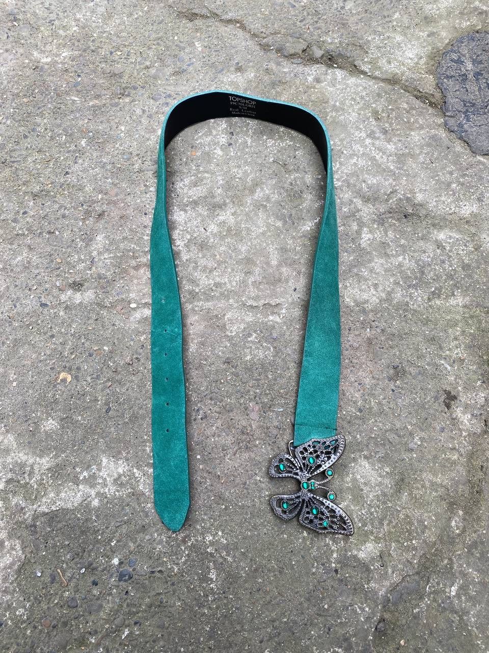 Japanese Brand Belt vintage japanese distressed rhinestones Size ONE SIZE - 5 Thumbnail
