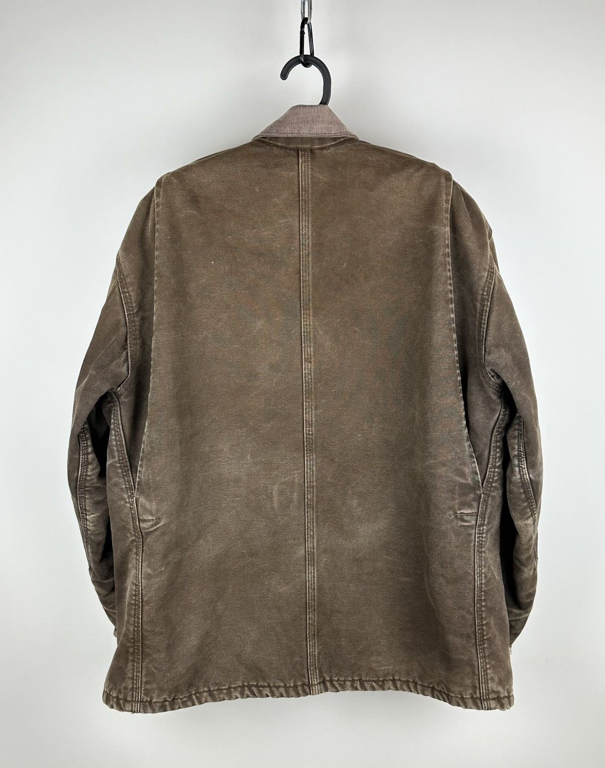 Carhartt Carhartt Distressed Work Jacket Heavy Canvas L Made In USA Size US L / EU 52-54 / 3 - 5 Thumbnail