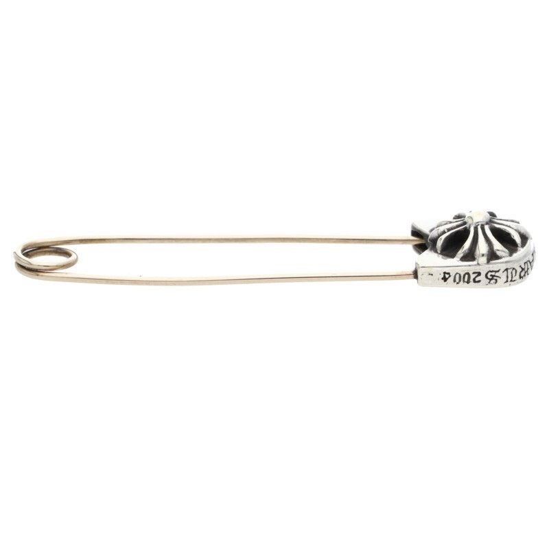Chrome Hearts Chrome Hearts Silver Safety Pin Necklace Size ONE SIZE - 4 Thumbnail