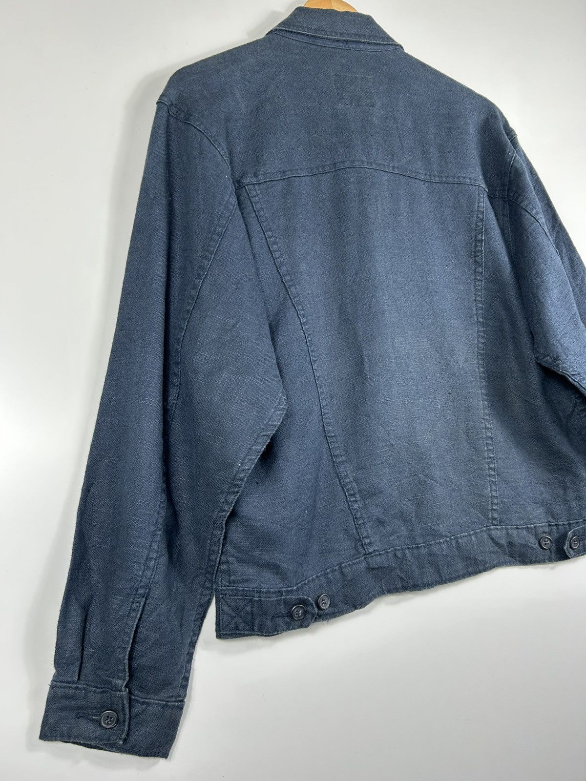 Uniqlo ⚡️Vintage Uniqlo Denim Button Chore Shirt Jacket Size US M / EU 48-50 / 2 - 14 Thumbnail
