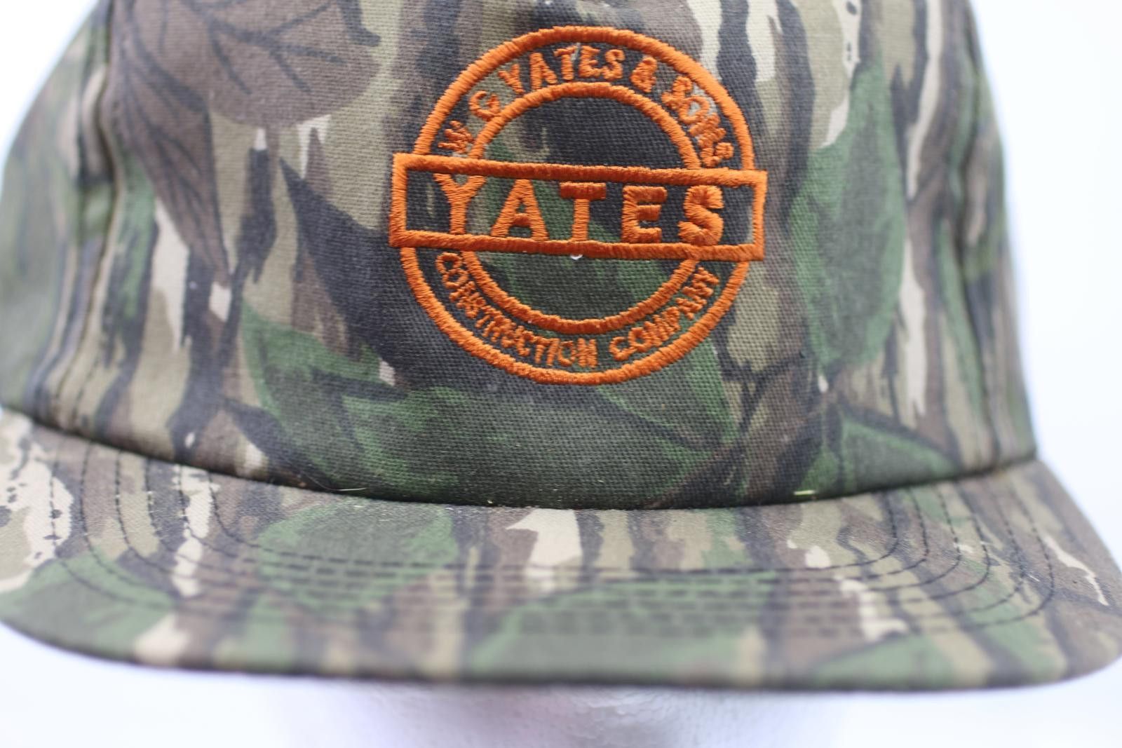 The Hundreds Vintage Yates Construction Camo Snapback Hat Made USA Cap Size ONE SIZE - 3 Thumbnail