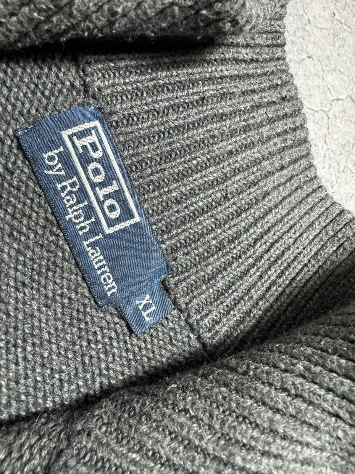 Polo Ralph Lauren Polo Ralph Lauren 1/4 Zip Vintage Sweater Knit Size XL Size US XL / EU 56 / 4 - 9 Thumbnail