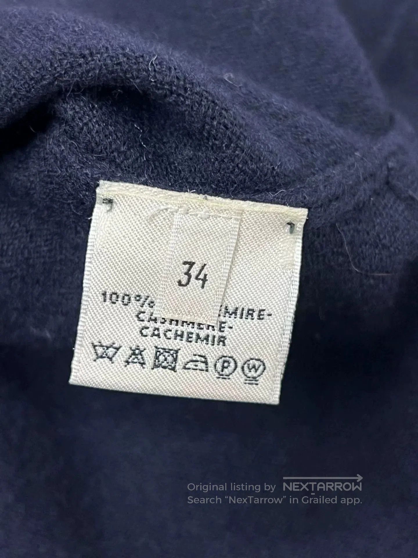 Hermes HERMES Cashmere Cape Sweater. Size US XXS / EU 40 - 4 Thumbnail