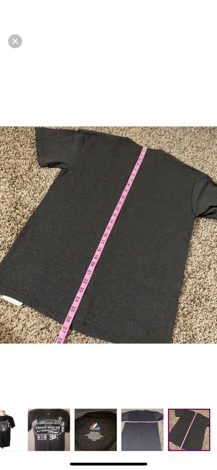 Majestic Majestic small Chicago white Sox baseball T shirt Size US S / EU 44-46 / 1 - 3 Thumbnail