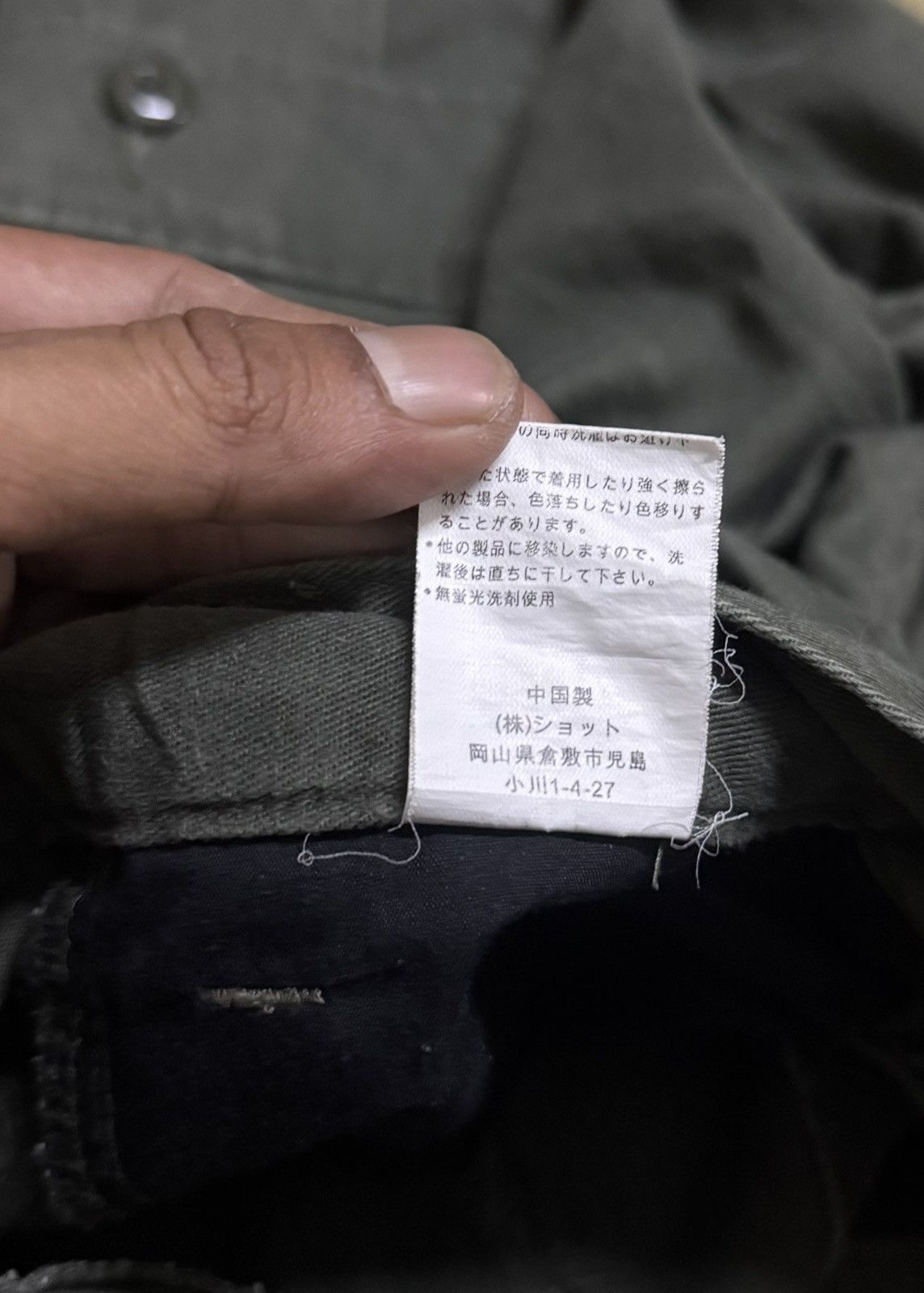 Japanese Brand Cargo Shorts ARMY Green Vintage Size US 32 / EU 48 - 9 Thumbnail