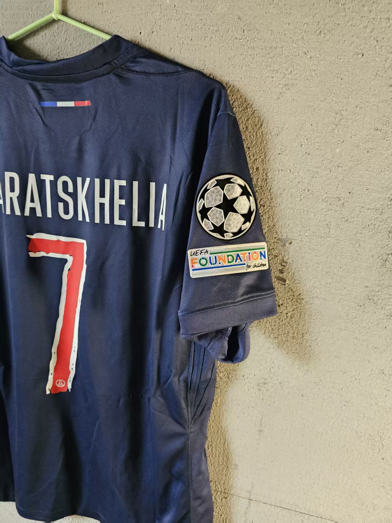 Other 2025 Euro PSG 7 Khvicha Kvaratskhelia Jersey Size US L / EU 52-54 / 3 - 5 Thumbnail