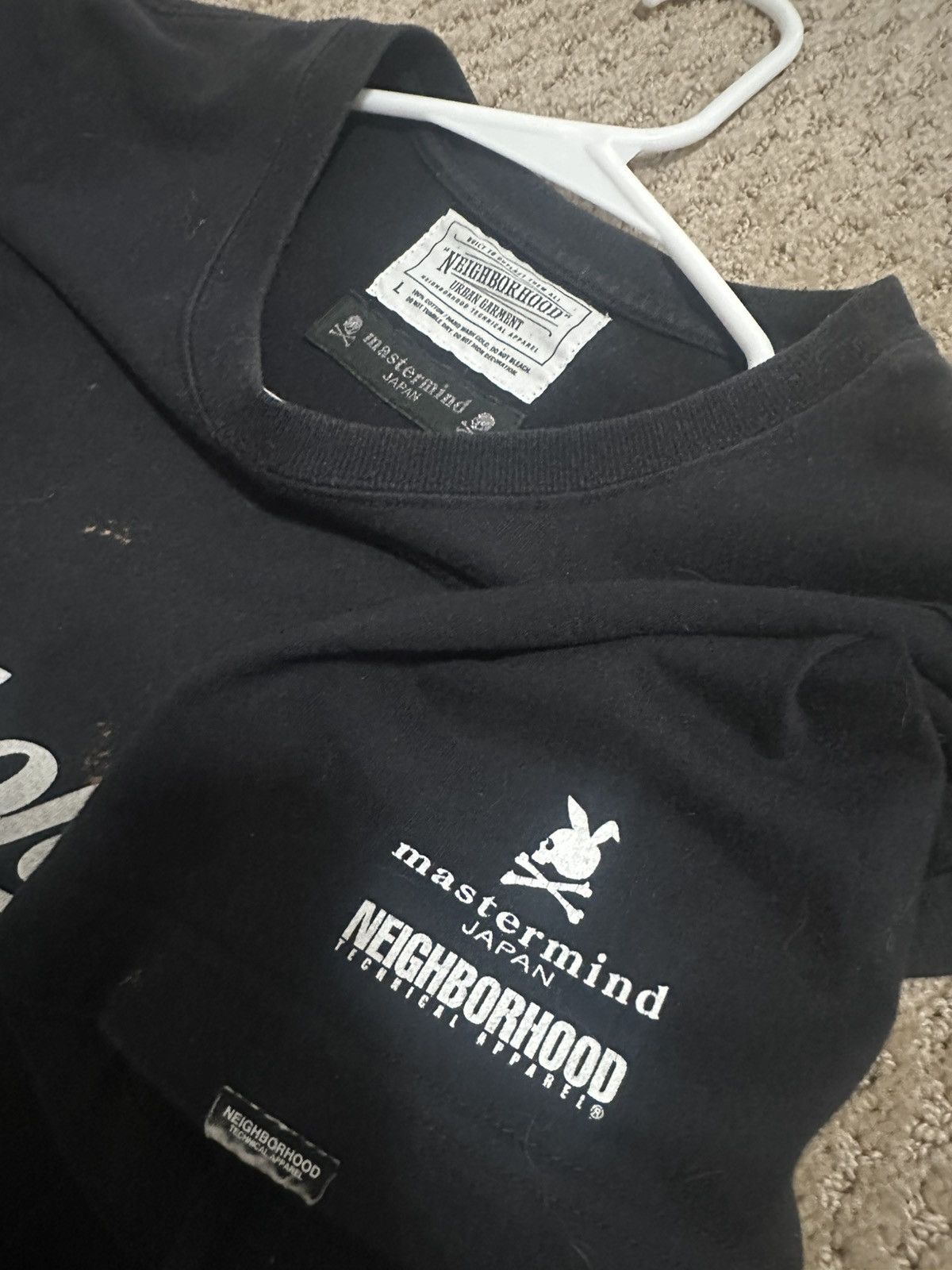Mastermind Japan × Neighborhood Mastermind Japan x Neighborhood FW12 Logo Tee Size US L / EU 52-54 / 3 - 3 Thumbnail