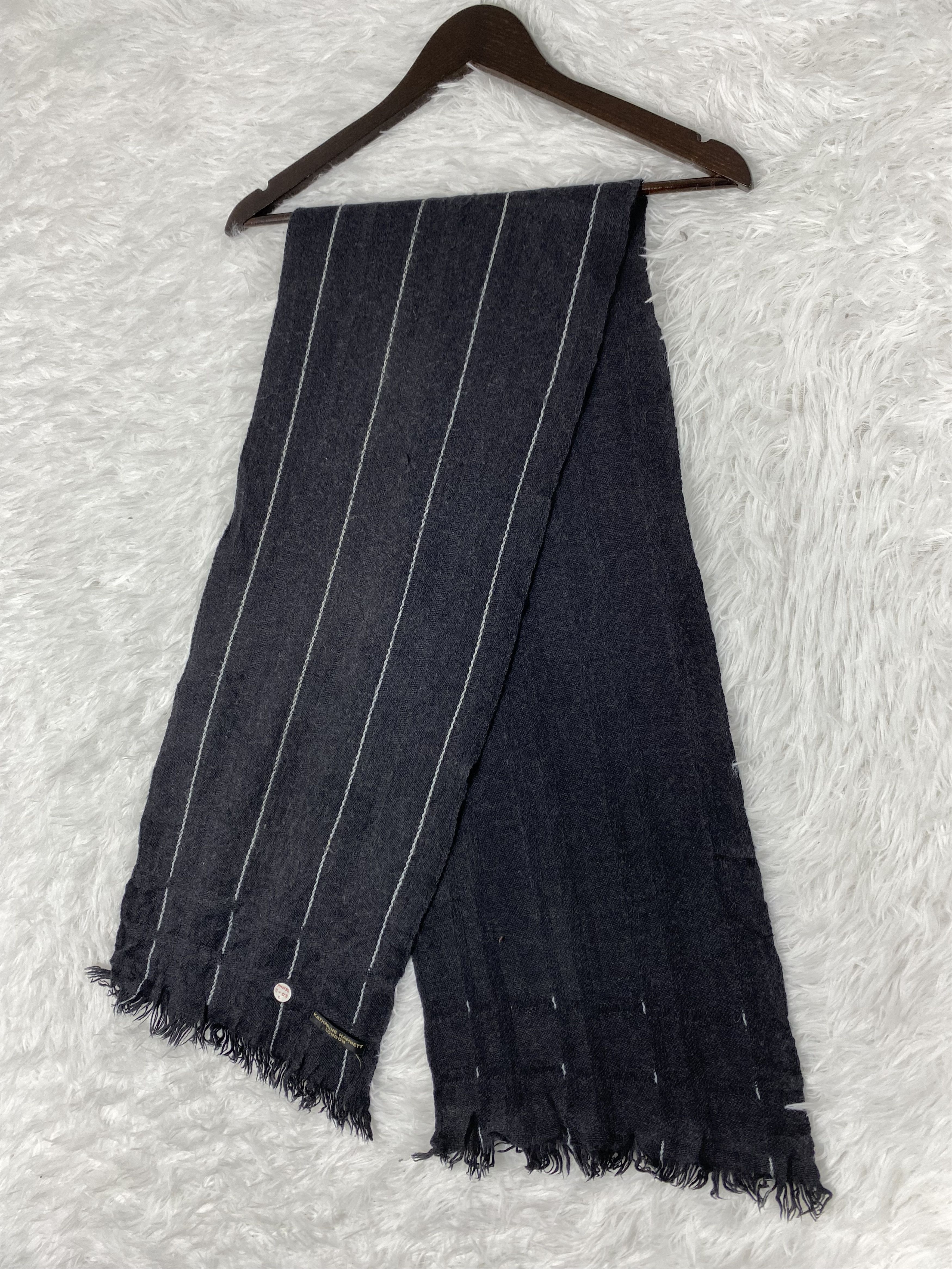 Katharine Hamnett London Vintage Katharine Hamnett Scarf / Muffler Neckwear PM0186 Size ONE SIZE - 3 Thumbnail