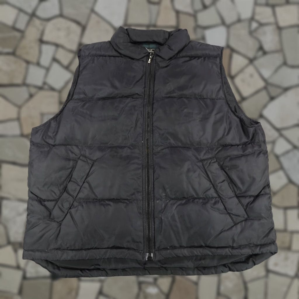 Eddie Bauer Eddie Bauer Puffer Vest Mens Large Black Goose Down Insulated Full Zip Outdoor Size US L / EU 52-54 / 3 - 1 Thumbnail