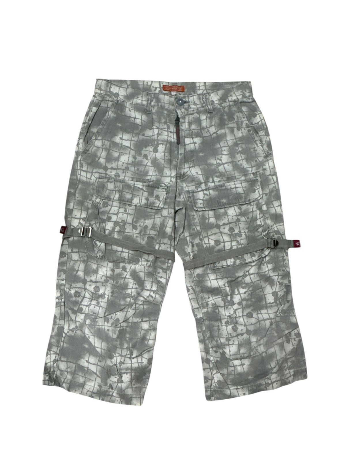 291295=Homme 291295 HOMME DIGITAL CAMOUFLAGE CROPPED PANTS Size US 32 / EU 48 - 1 Thumbnail