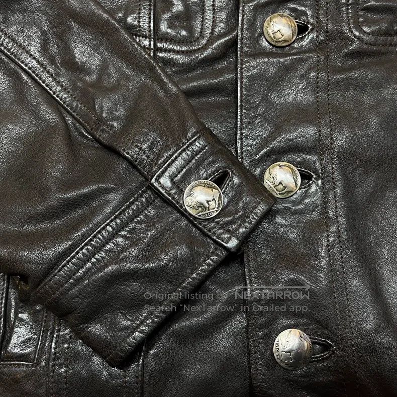 RRL Ralph Lauren RRL Ralph Lauren Gambler Leather Jacket Size US S / EU 44-46 / 1 - 6 Thumbnail