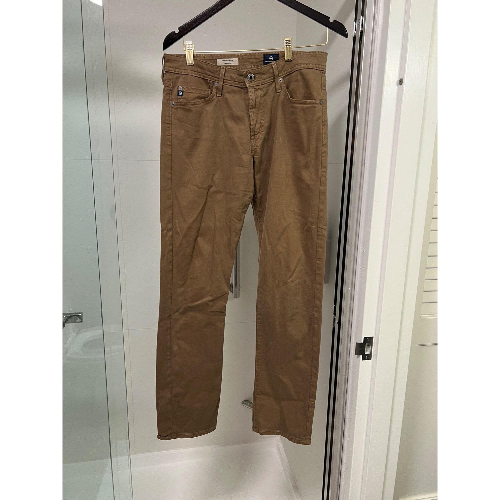 Adriano Goldschmied The Graduate Tailored Leg Mens Khakis -