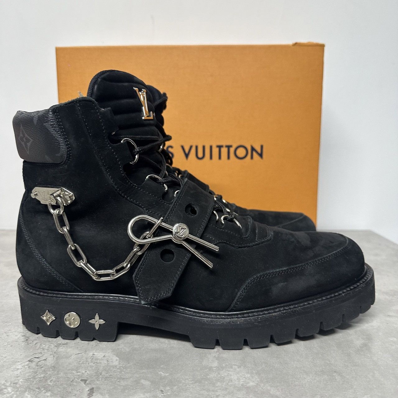 Louis Vuitton Louis Vuitton Size 8 staples edition rockstar creeper boots Size US 9 / EU 42 - 7 Thumbnail