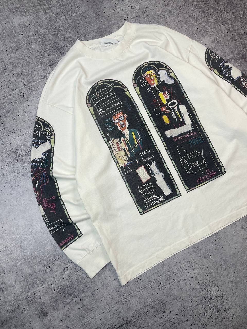 H&M × Jean-Michel Basquiat × Who Decides War Who Decides War H&M Basquiat Long Sleeve T-Shirt Y2K Size US M / EU 48-50 / 2 - 2 Thumbnail