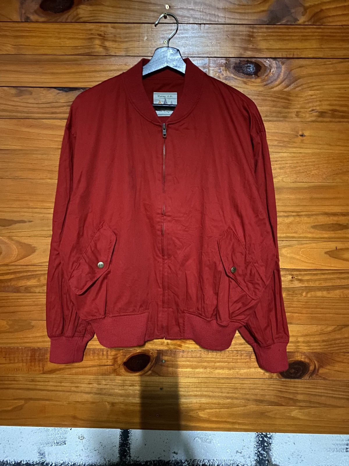 Japanese Brand Vintage Ketty S.A. Petit Coquilles Embroidered Bomber Jacket Size US L / EU 52-54 / 3 - 3 Thumbnail