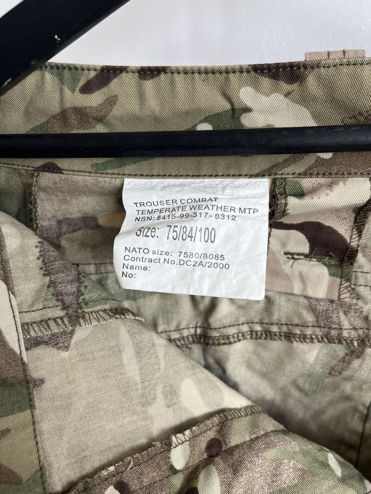 Japanese Brand Army fatigue utility olive vintage camouflage pants Size US 34 / EU 50 - 4 Thumbnail