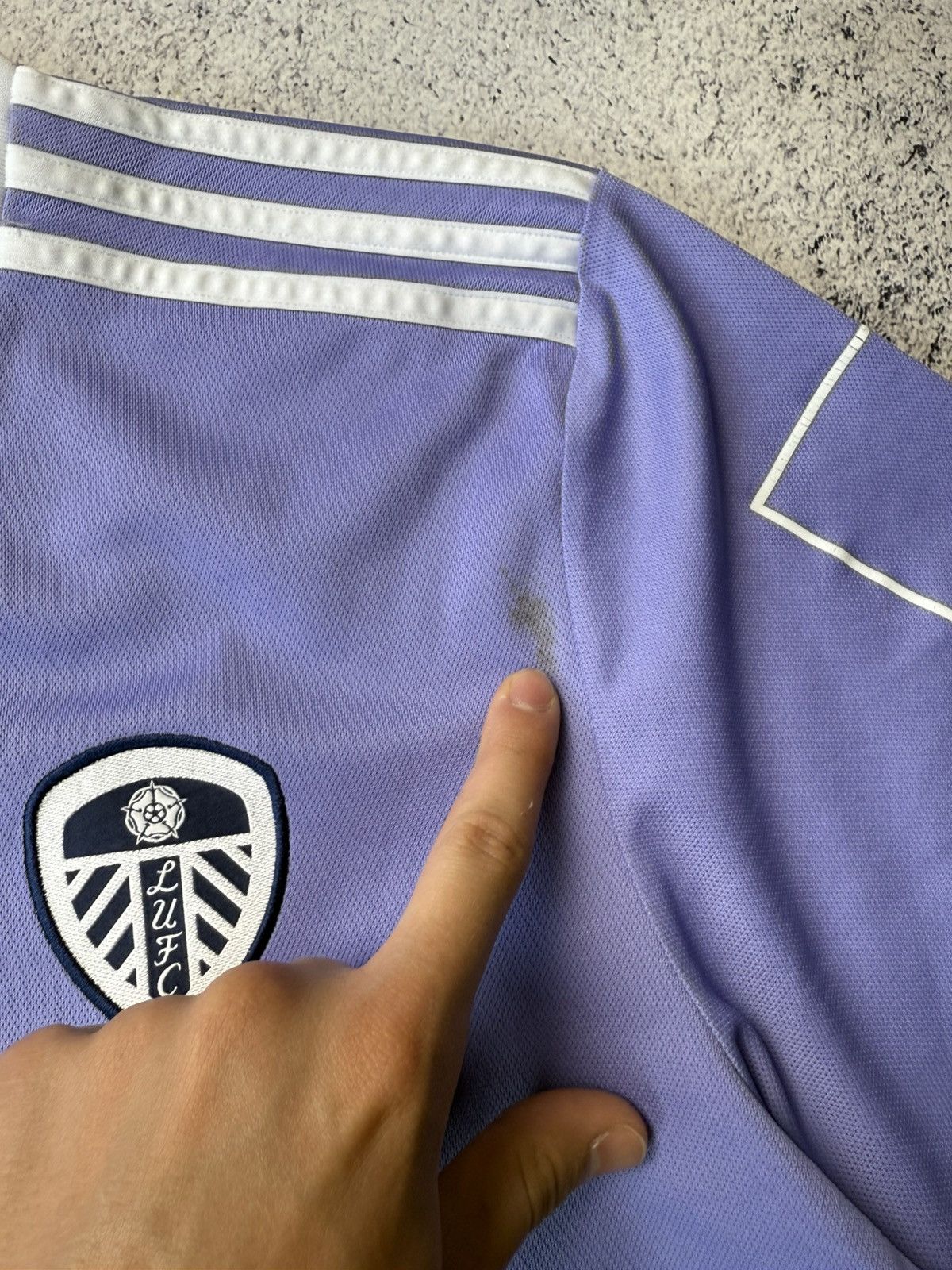 Adidas Leeds United 2021 Third Football Shirt Adidas Short Sleeve Size US XL / EU 56 / 4 - 11 Thumbnail