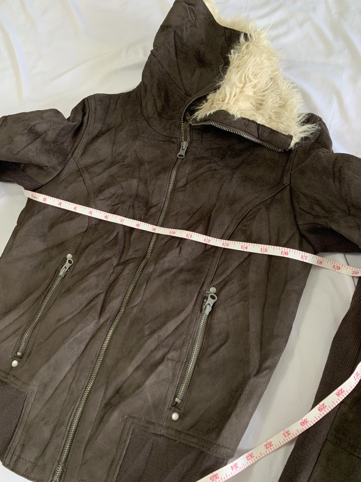 14th Addiction suede faux fur kmrii ifsx lgb vkei style japan jacket Size US XS / EU 42 / 0 - 12 Thumbnail