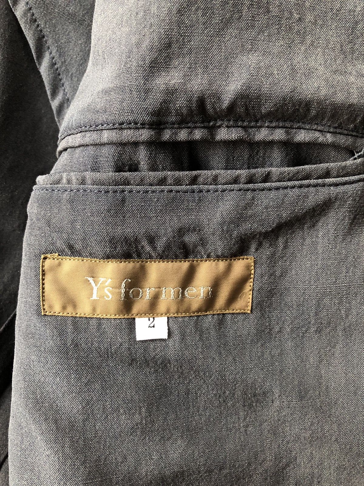 Yohji Yamamoto Vintage Y’s Yohji Yamamoto Men’s Coat Jacket Size US M / EU 48-50 / 2 - 10 Thumbnail