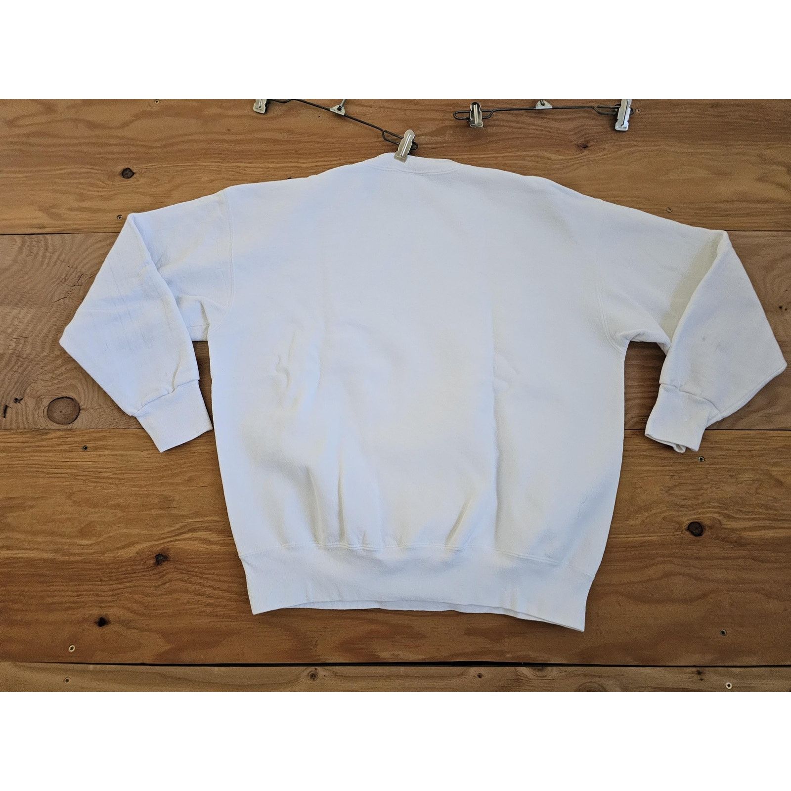 Delta Chicago Bears Bad to the Bone Sweatshirt White Sz L-XL 90s Size US L / EU 52-54 / 3 - 3 Thumbnail