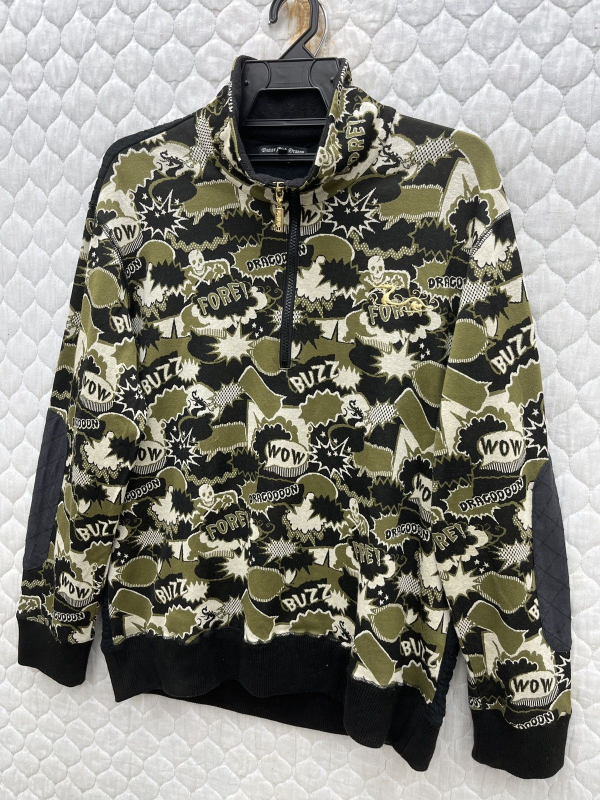 Japanese Brand 🔥🔥🔥ARCHICE DANCE WITH DRAGON KYOTO JAPAN PULLOVER Size US M / EU 48-50 / 2 - 6 Thumbnail
