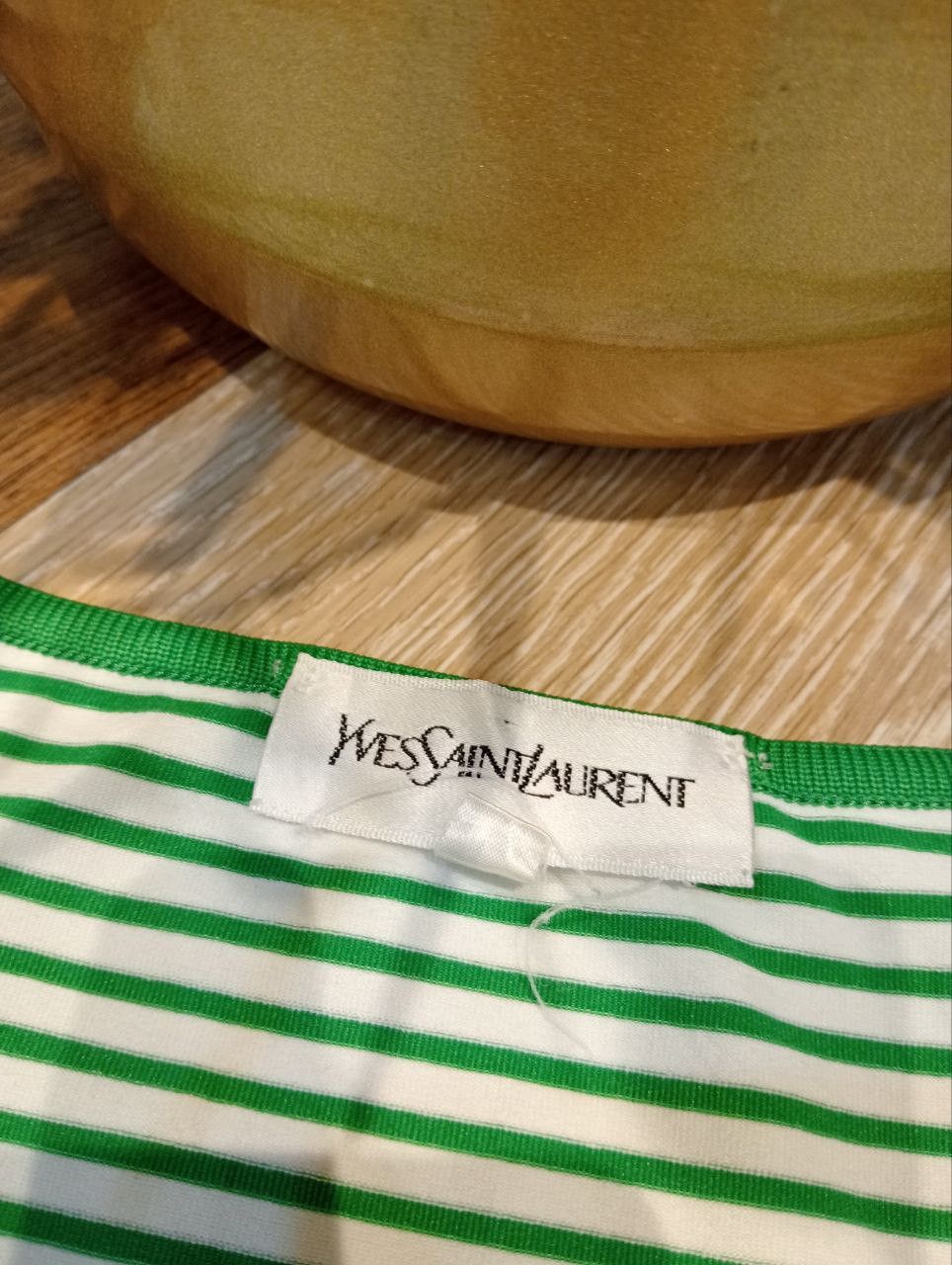 Yves Saint Laurent YVES SAINT LAURENT STRIPES TOPS - SIZE L Size L / US 10 / IT 46 - 6 Thumbnail