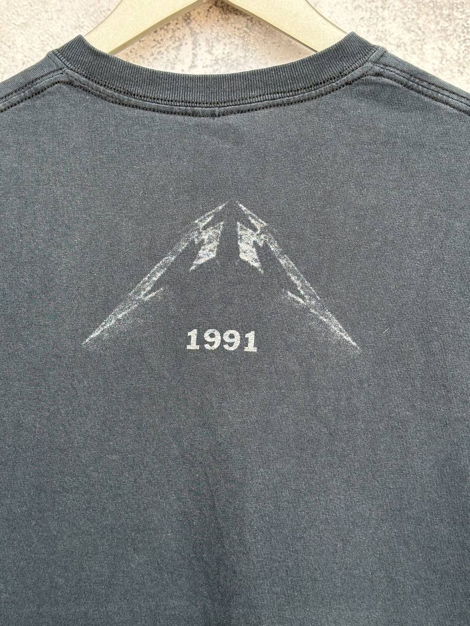 Metallica Metallica Black Album Faded Snake T-Shirt 2013 Black Tee Size US M / EU 48-50 / 2 - 9 Thumbnail