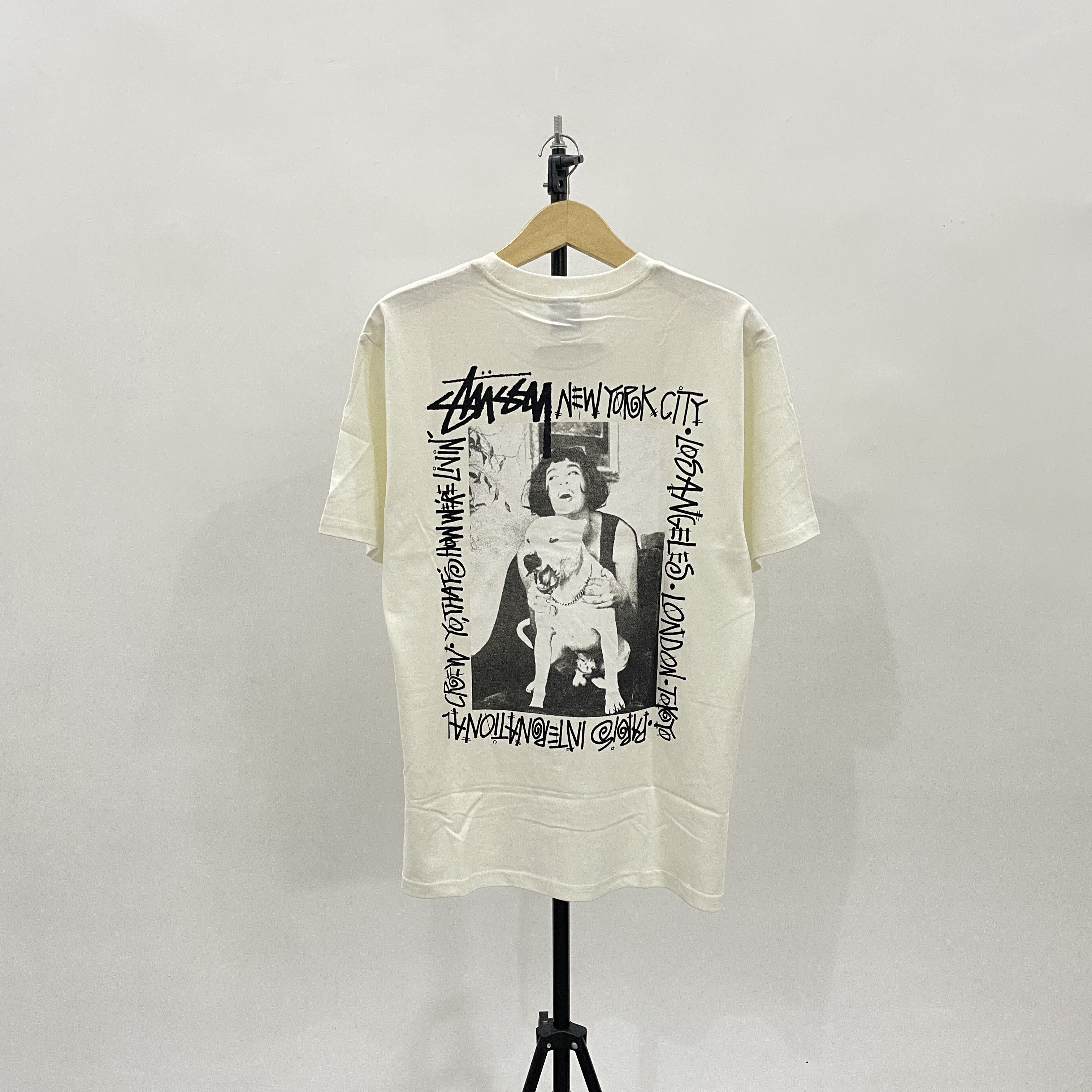 Stussy Stussy How We're Livin Tee Natural Size US M / EU 48-50 / 2 - 1 Thumbnail