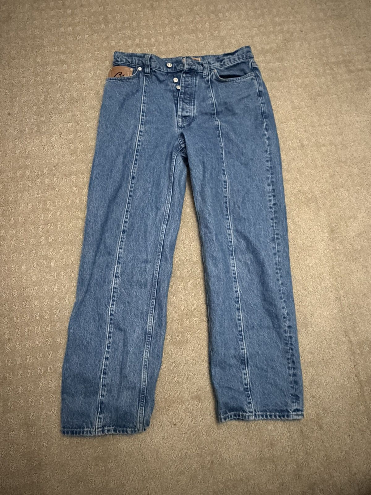 Corteiz Corteiz Blue C-star Denim Size US 32 / EU 48 - 1 Thumbnail