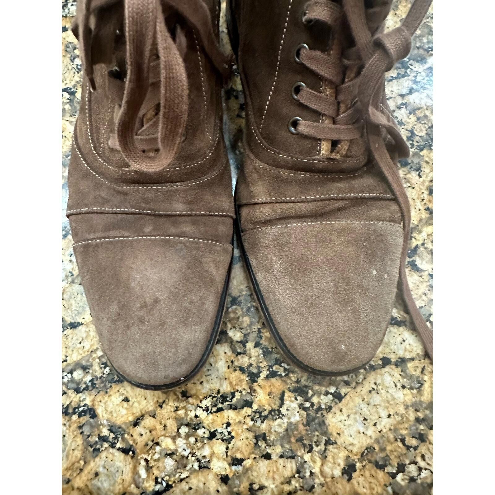 John Varvatos John Varvatos Fleetwood Boots, Suede Lace-up Boots Size US 10 / EU 43 - 5 Thumbnail