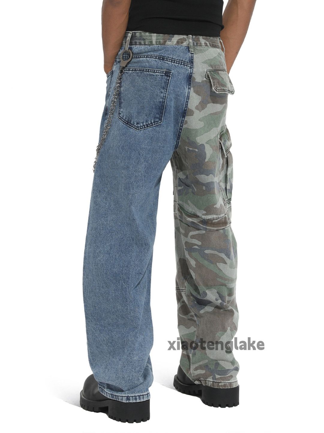 Vintage Utility skate hiphop military loose baggy cargo pants Size US 30 / EU 46 - 4 Thumbnail