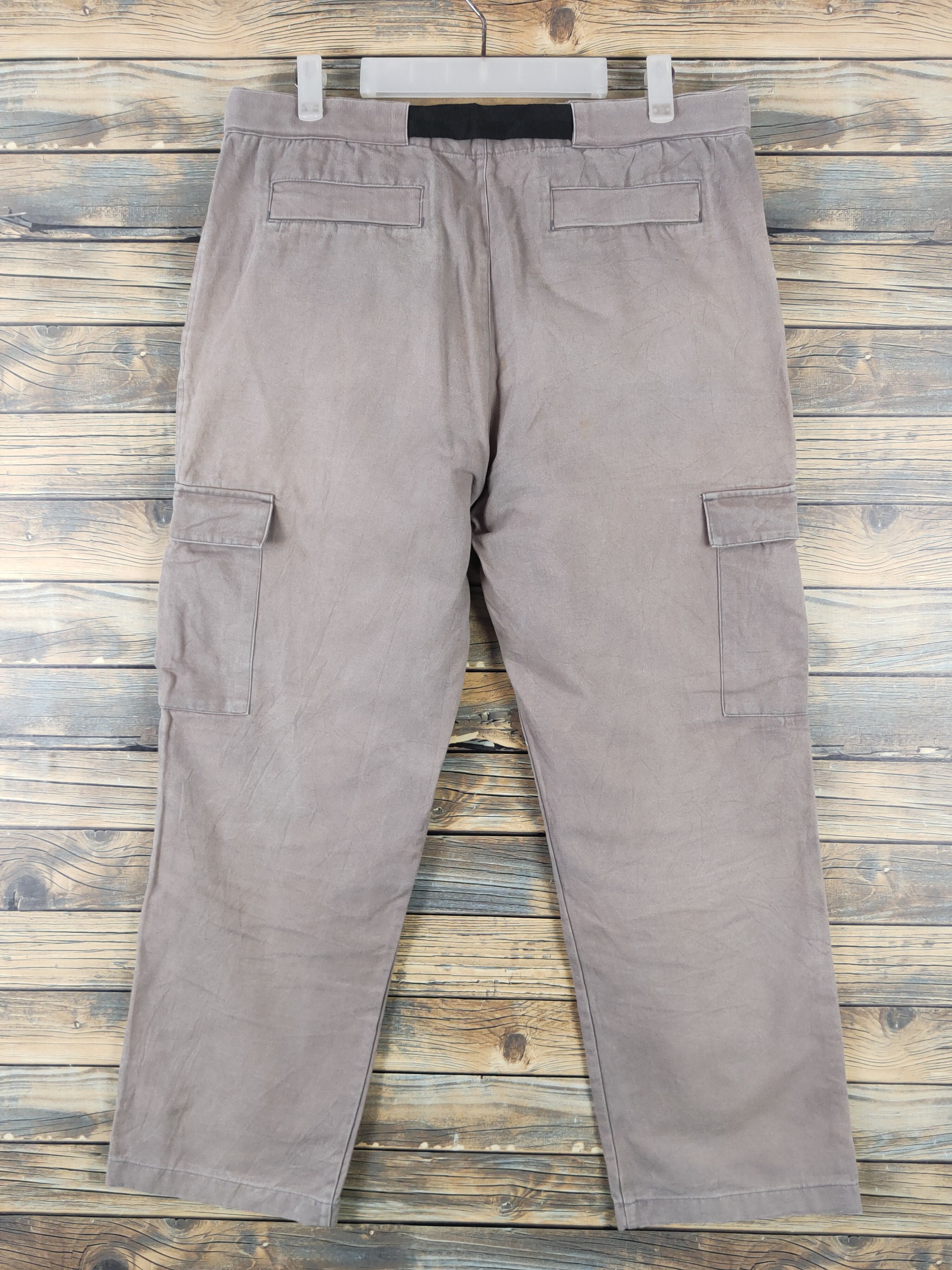 Japanese Brand Tarzan Brown Faded Multipocket Tactical Cargo Pants #W1887 Size US 33 - 8 Thumbnail
