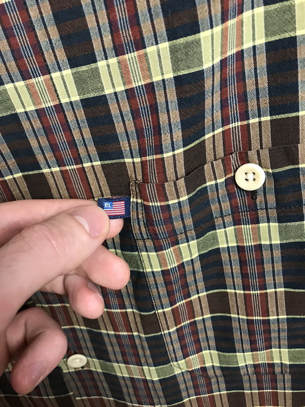 Polo Ralph Lauren × Vintage Vintage Polo Ralph Lauren luxury shirt Size US L / EU 52-54 / 3 - 3 Thumbnail