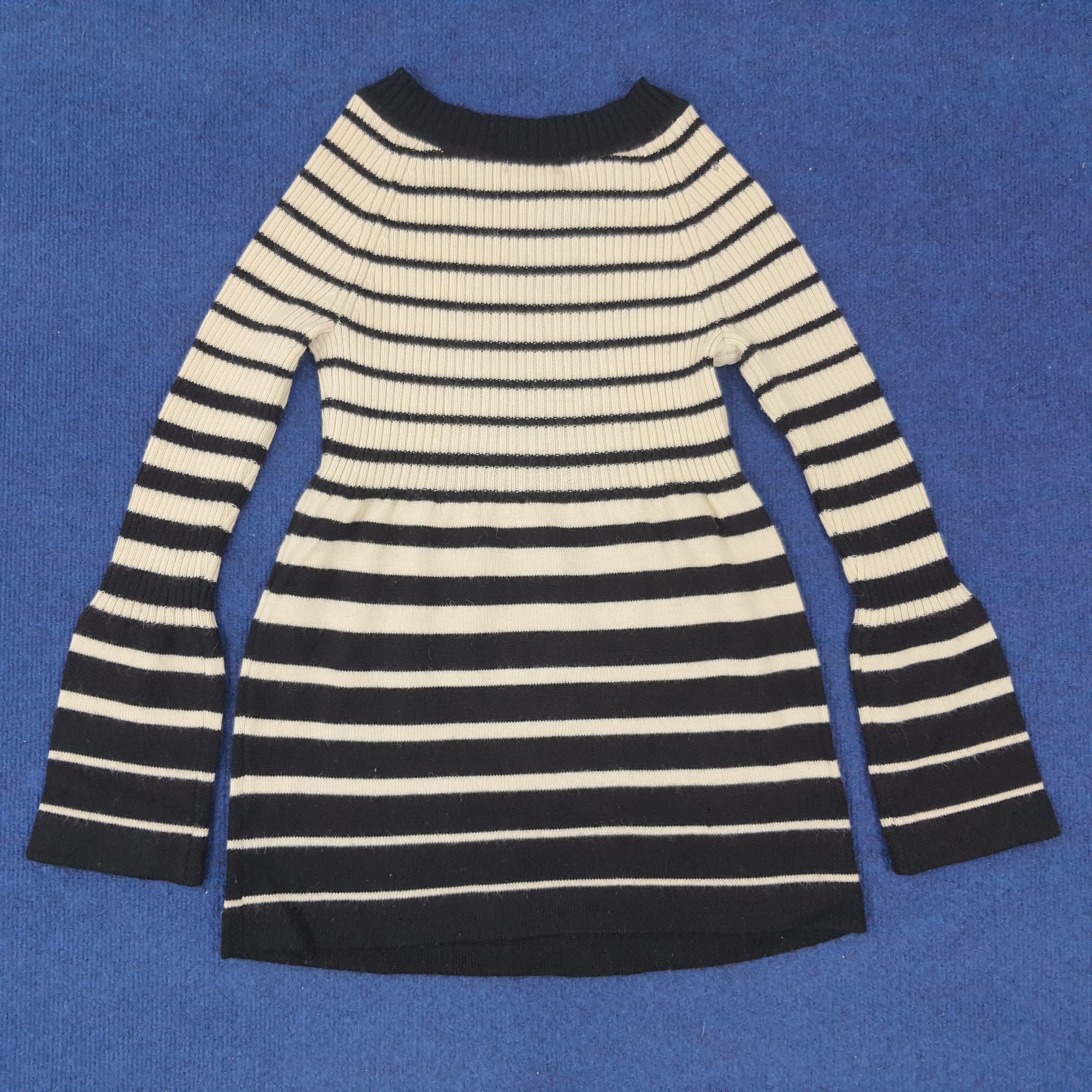 Burberry × Vintage Vintage Burberry Knitted Long Sleeve Winter Shirt Size XXS / US 00 / IT 34 - 3 Thumbnail