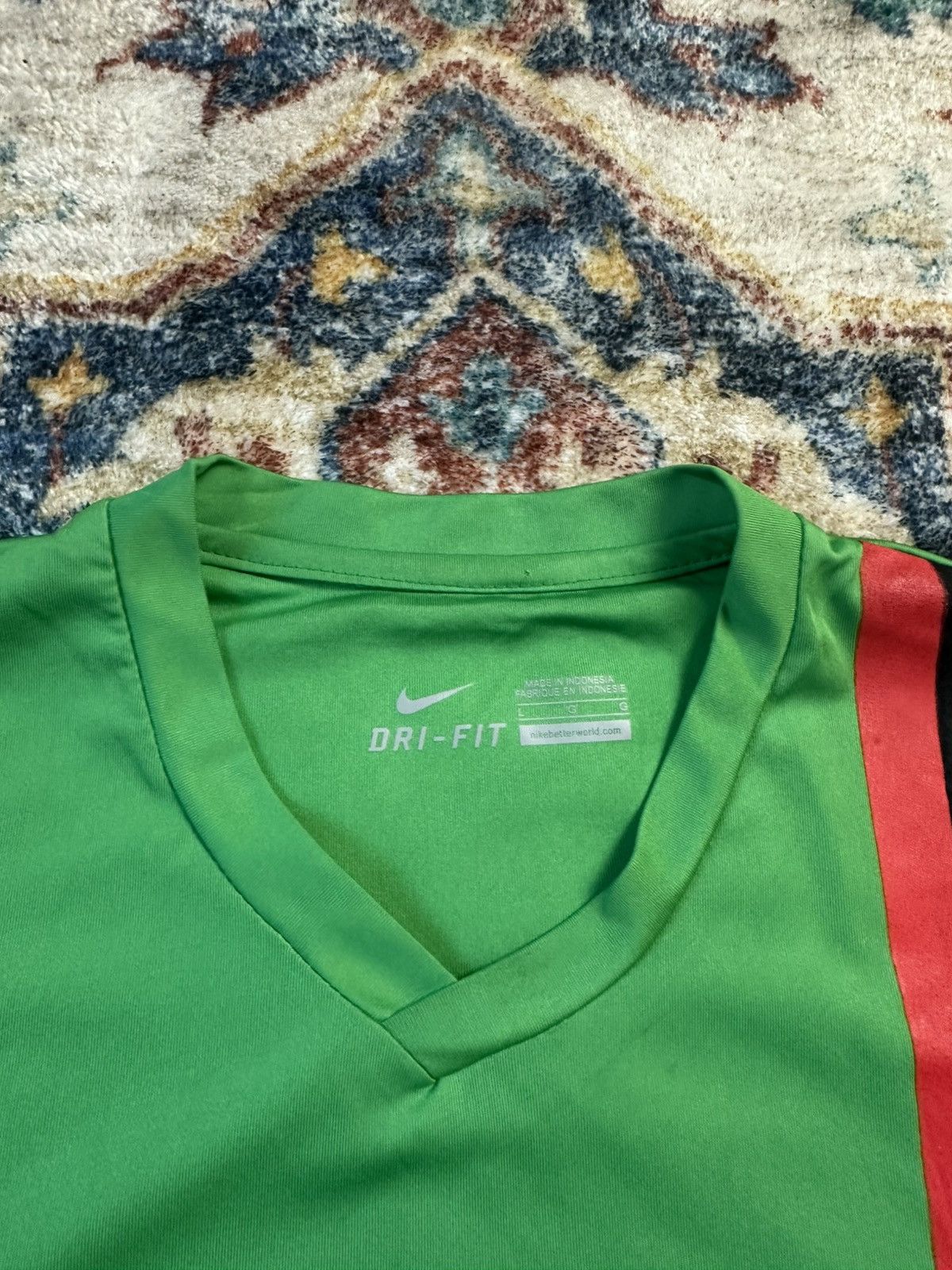 Nike Nike Africa World Cup Zambia Soccer Jersey Large Size US L / EU 52-54 / 3 - 3 Thumbnail