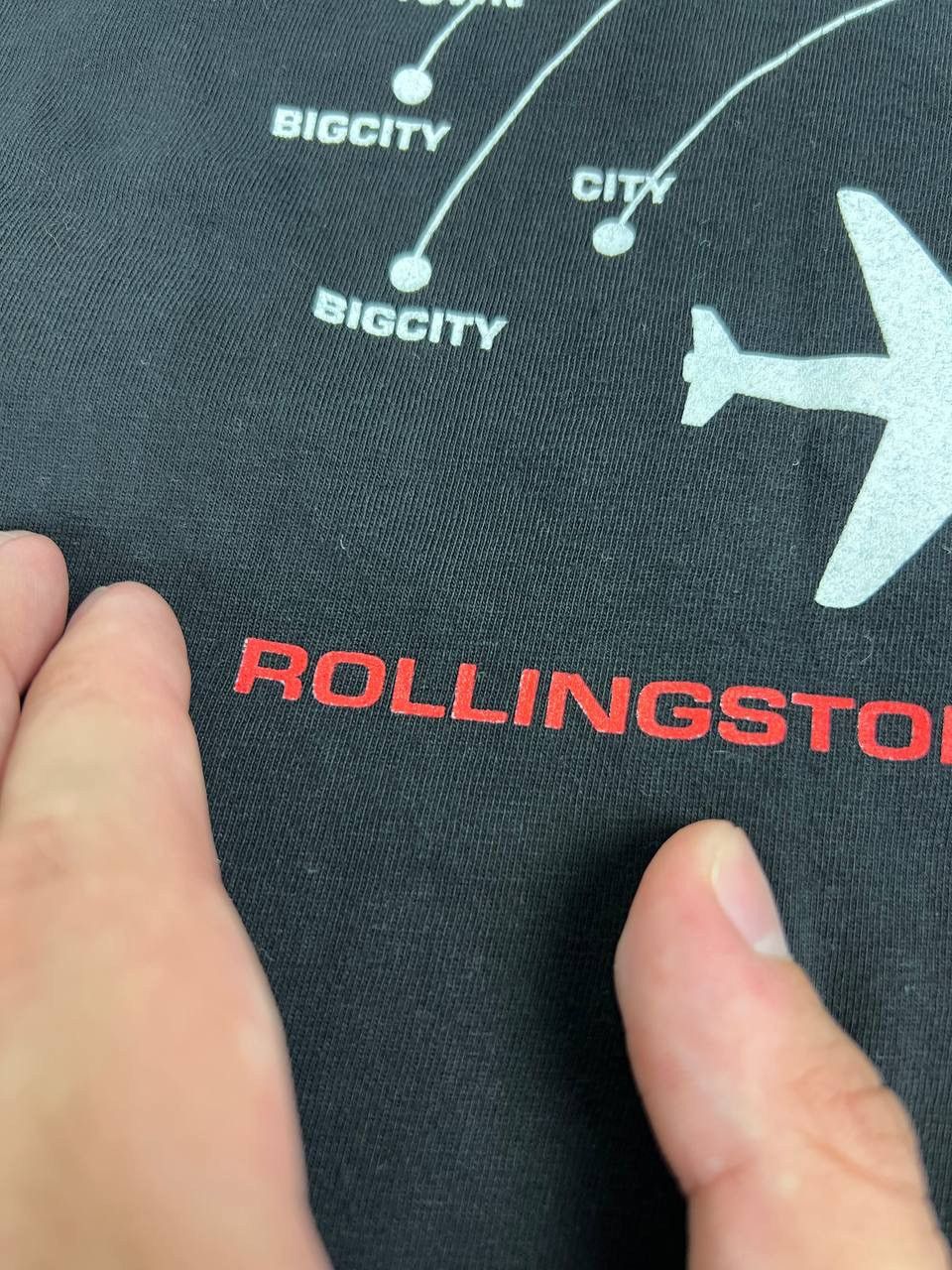 The Rolling Stones Vintage 1997 The Rolling Stones T shirt World Tour Size US XL / EU 56 / 4 - 13 Thumbnail