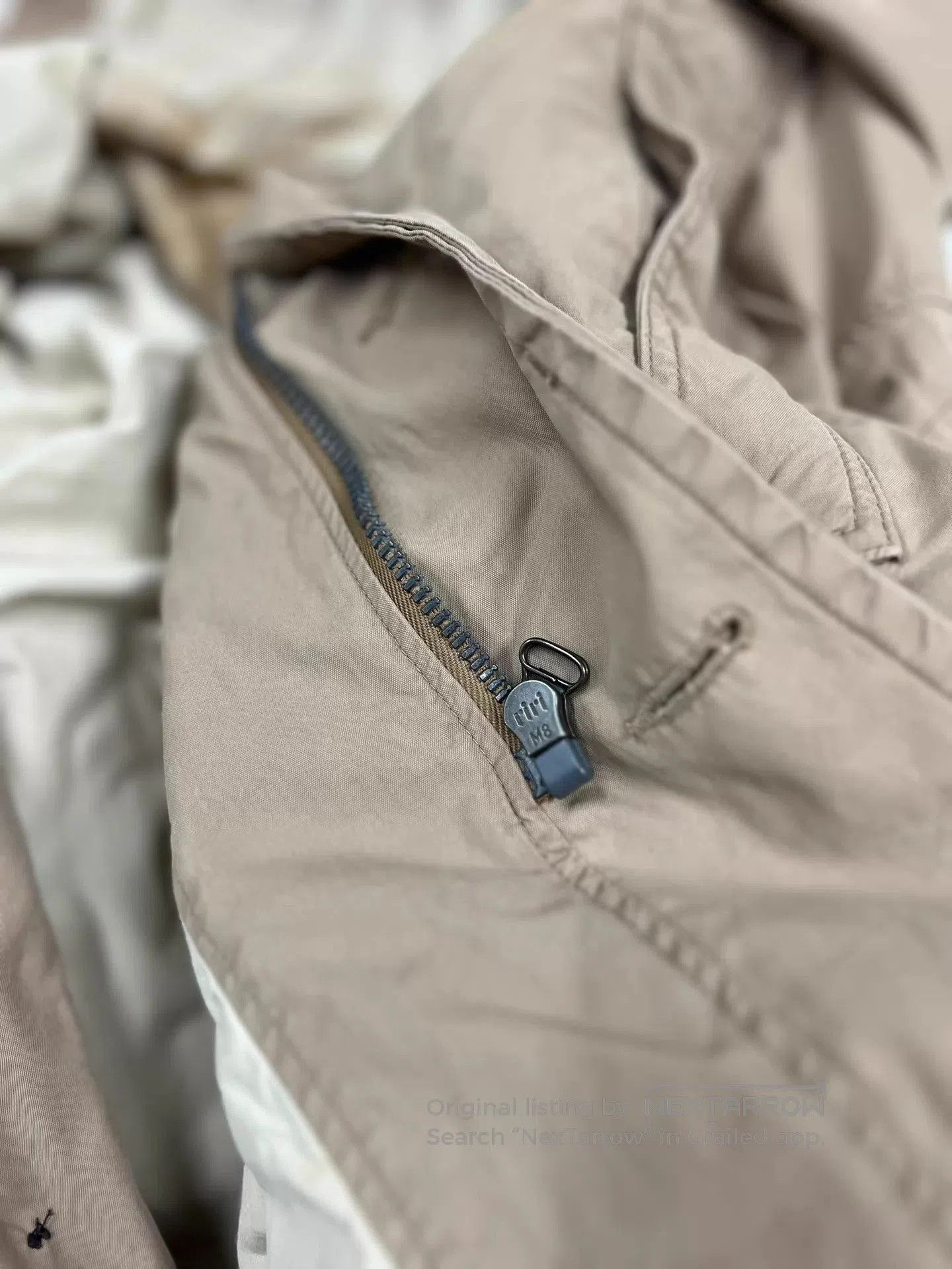 Visvim Beige Hooded Parka Jacket Size S. Size US S / EU 44-46 / 1 - 7 Thumbnail