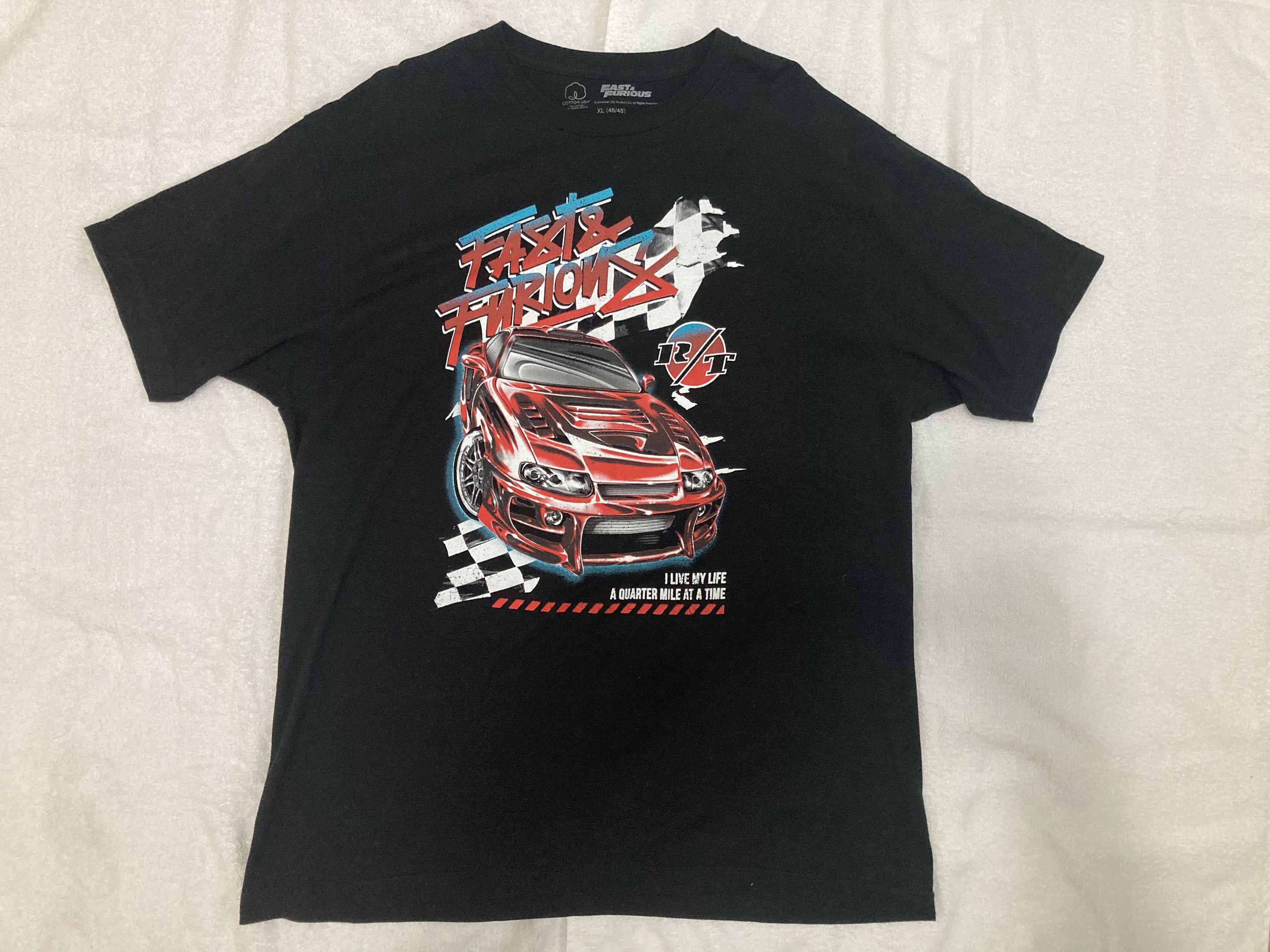 Universal Studios Y2K Original Fast & Furious Promo Graphic Tee XL Size US XL / EU 56 / 4 - 1 Thumbnail