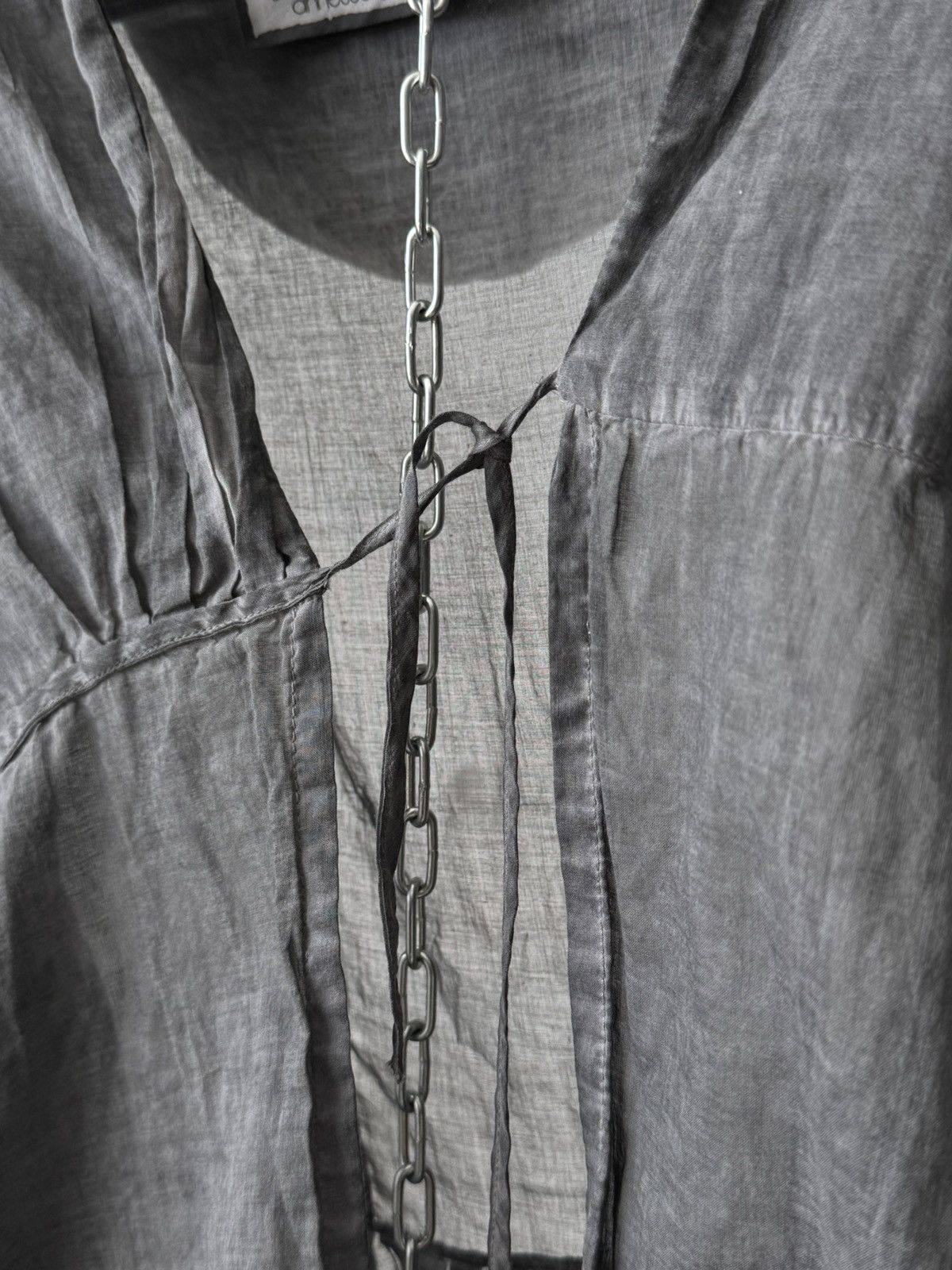 Annette Gortz Annette Gortz Hira Cotton Metallic Hooded Blose Size M / US 6-8 / IT 42-44 - 4 Thumbnail