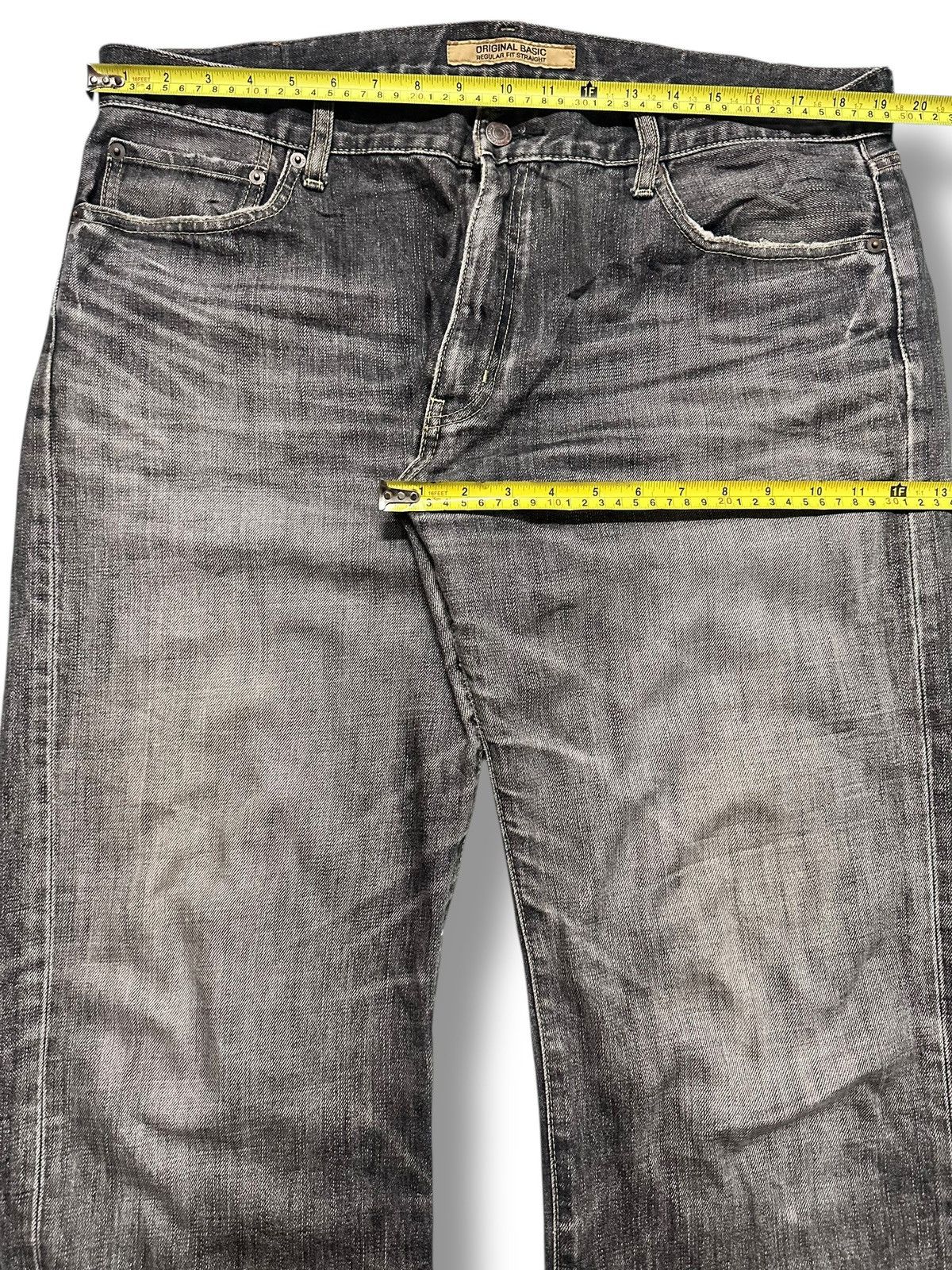 Japanese Brand Vintage Baggy Loose Style Jeans With Distressed and Faded Size US 38 / EU 54 - 12 Thumbnail