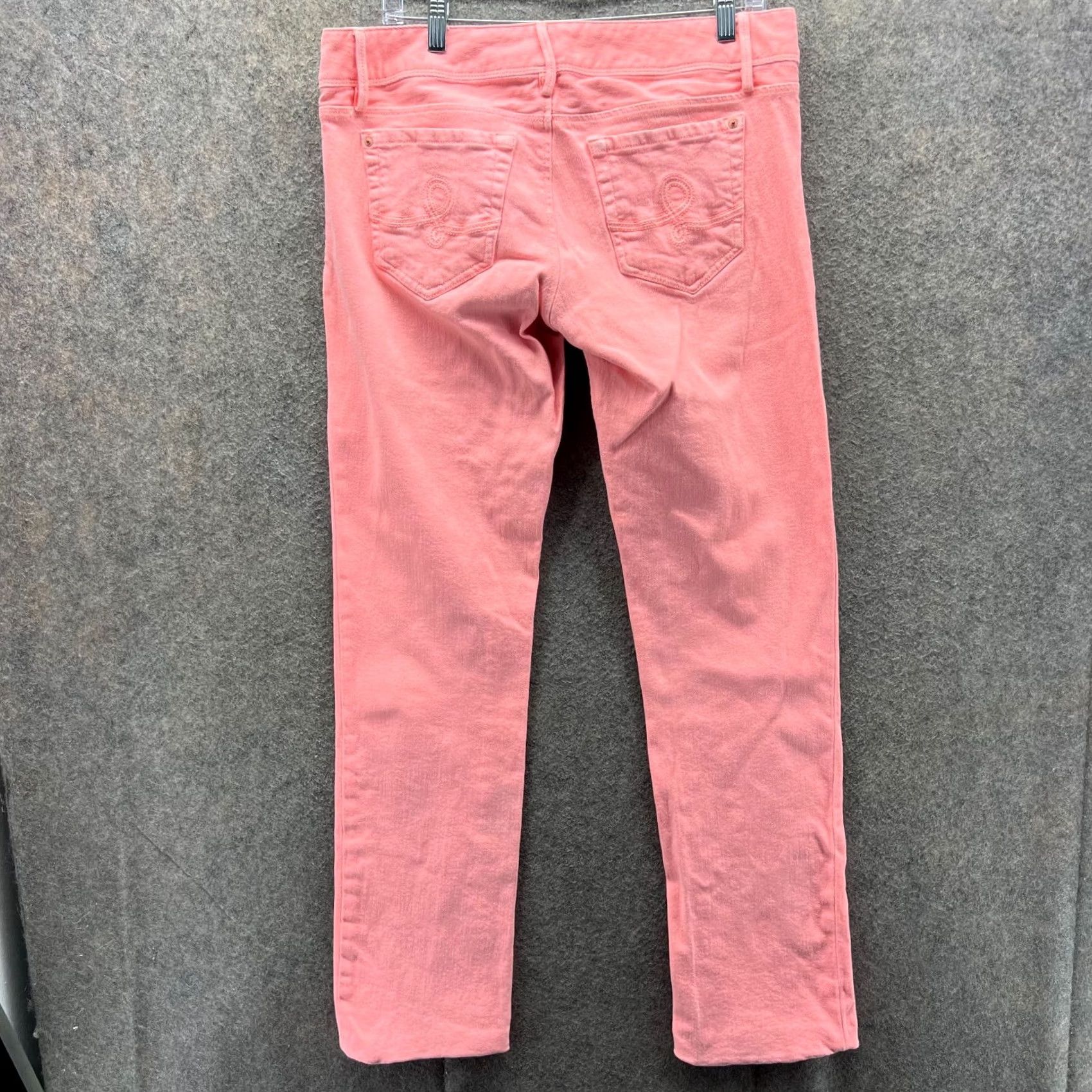 Lilly Pulitzer Lilly Pulitzer Pants Womens 10 Pink Chino Flat Front Jeans Pastel Straight Casual 31 In Inseam Size 32" / US 10 / IT 46 - 2 Thumbnail